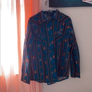 Wrangler retro button down